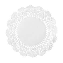 Hoffmaster Cambridge Lace Doilies, 5", White, Case Of 1,000 Doilies