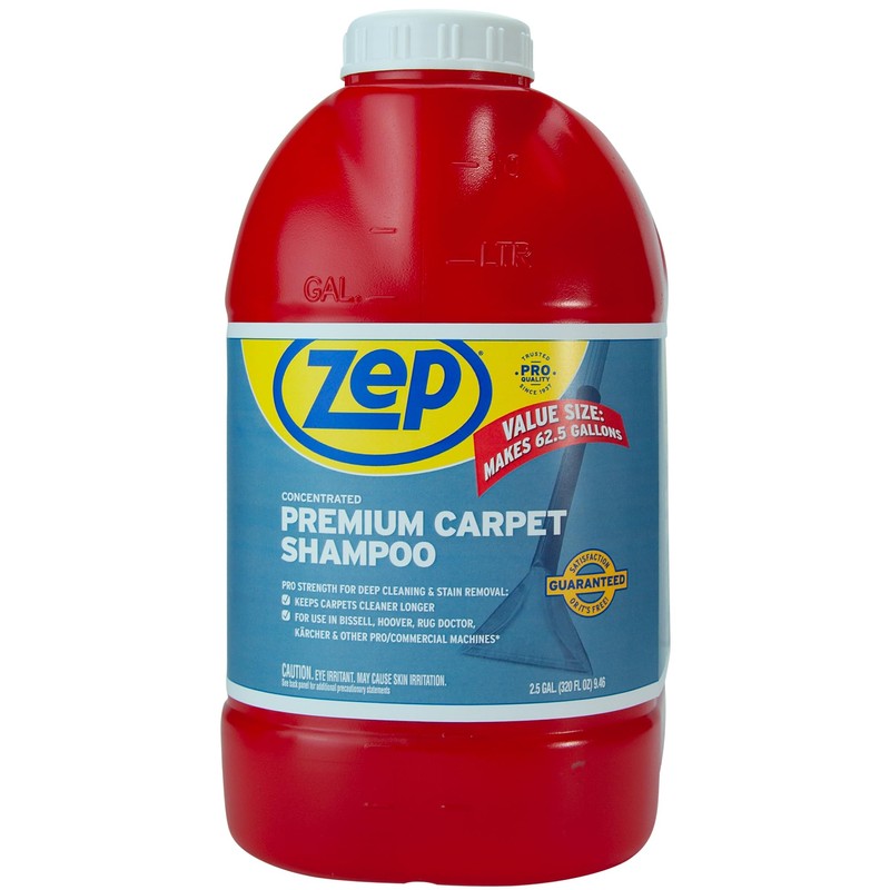 Zep Premium Carpet Shampoo - 2.5 Gal (Case of 2)