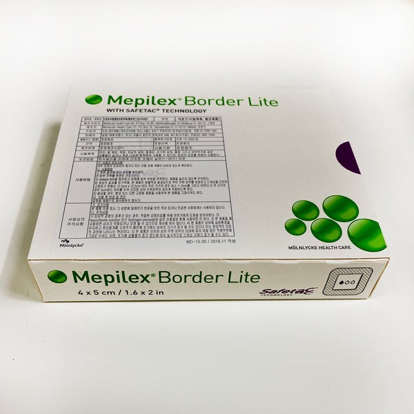 Mepilex Border Lite 4 x 5cm 10 sheets Mepilex Border