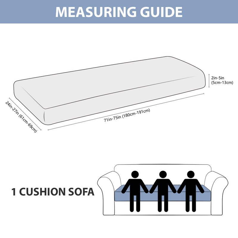 ANARACHON - Funda de sofá seccional, 1 pieza, funda de