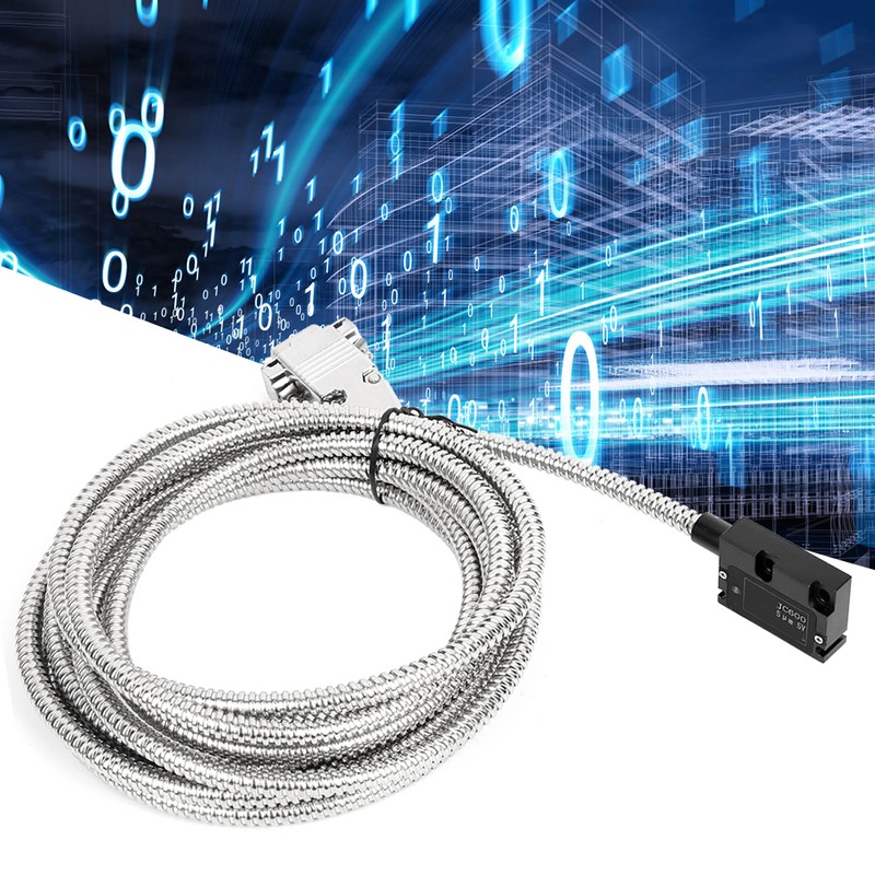 Magnetic Scale Encoder Reading Head Digital Readout 5 Micron Resolution