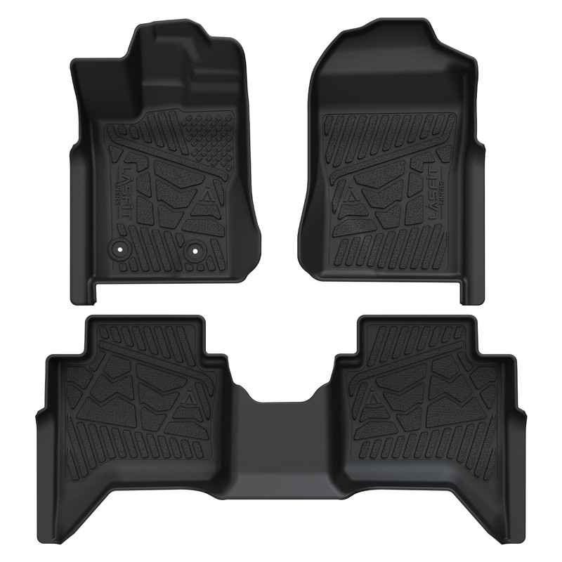 LASFIT Floor Mats for Ford Ranger 2026 2025 2024 SuperCrew
