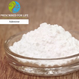 Prescribed For Life Adenine Powder, Vitamin B4 Adenine Supplement, A Nucleobase Purine Derivative (56g)