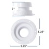 XINLIYA RV Plumbing Vent Cap, 2PCS Camper Roof Sewer Vent
