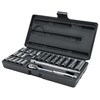 Performance Tool W36901 1/4-Inch Drive SAE Socket Set, 22-Piece