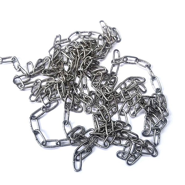 KAIISSA 304 Stainless Steel Chain Strong Bright Heavy Duty Steel