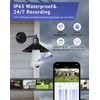 Hugolog 4K Light Bulb Security Cameras Wireless Outdoor-2.4GHz Cameras for