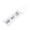 Hanging Storage Bag 3 Compartment Foldable Rhinestone Painting Pattern DIY