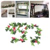 Artificial Rose Vine High Simulation Decorative Rose Vine Garland Fake