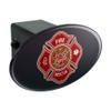 GRAPHICS & MORE Firefighter Fire Rescue Maltese Cross Oval Tow