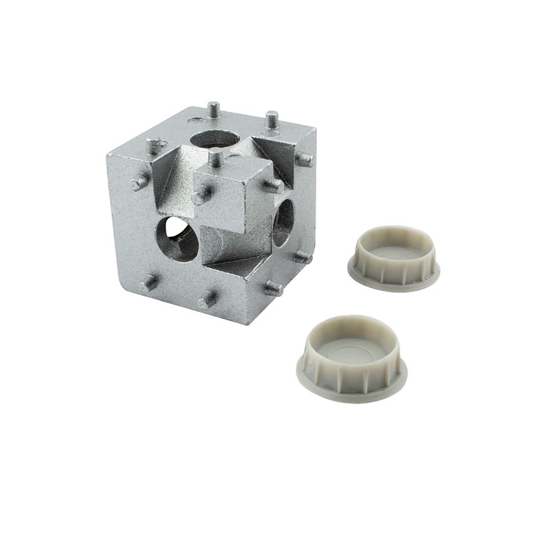 3-Way Cube Connector Corner Connector for Aluminium Profile 30 x