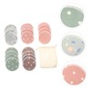 WOONEKY Makeup Sponges Bamboo Pack of Soft Makeup Removal Pads