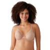 Wacoal Women's Elevated Allure Seamless Front-Close Racerback Underwire Bra, Roebuck,