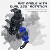 Motorcycle Phone Mount Holder with Vibration Dampener Anti-theft Motorcycle Cell