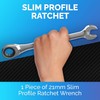 TOOLGUARDS 21mm Wrench - Ratcheting Wrench - Slim Profile -