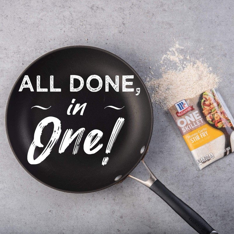 McCormick One Skillet Honey Garlic Stir Fry w/Ginger Seasoning Mix,