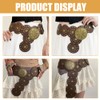 SHERCHPRY Cinturón Antiguo Cinturón De Cintura Cosplay Cinturón De Vestir