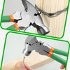 LEONTOOL 10.5 Inches Fencing Pliers Multi Tool Fence Pliers with