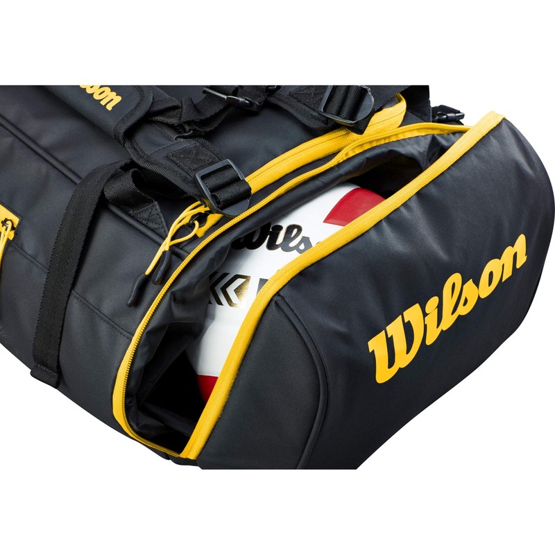 Wilson AVP Duffel Bag - Black/Yellow