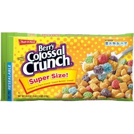 Malt-O-Meal Berry Colossal Crunch, 34.5 Ounce (Pack of 6)