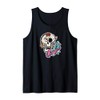 Fun, punk, skater skull look, street style for edge Tank