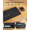 seenda Bluetooth Keyboard and Mouse, USB + Bluetooth Multi Device,