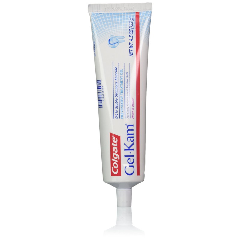 Gel-Kam Flouride Preventative Treatment Gel, Fruit and Berry Flavor, 4.3