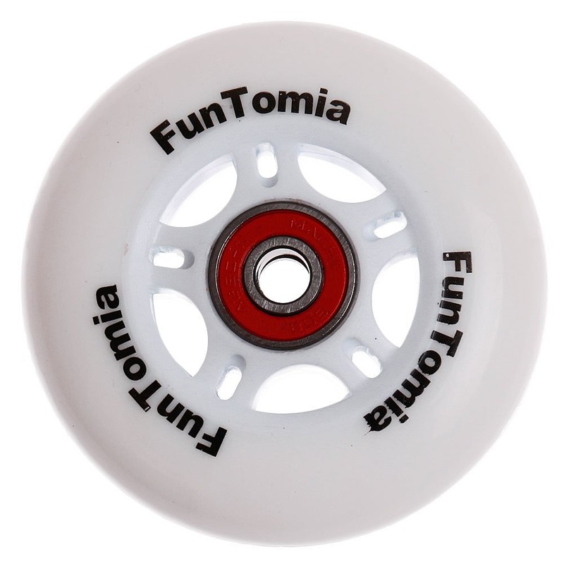 FunTomia Wheels for Waveboard Including ABEC-9 Ball Bearings / Replacement