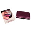Gifts Plus Aluminum Credit Card Wallet Pink Metallic RFID Blocking