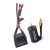Waterproof 3660 3300KV Brushless Motor 80A Brushless ESC Combo Set