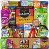 Fun Flavors Box Healthy Snack Box Care Package, Nuts Crackers