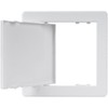 HVAC OV 6 x 6 Inch White Square ABS Plastic