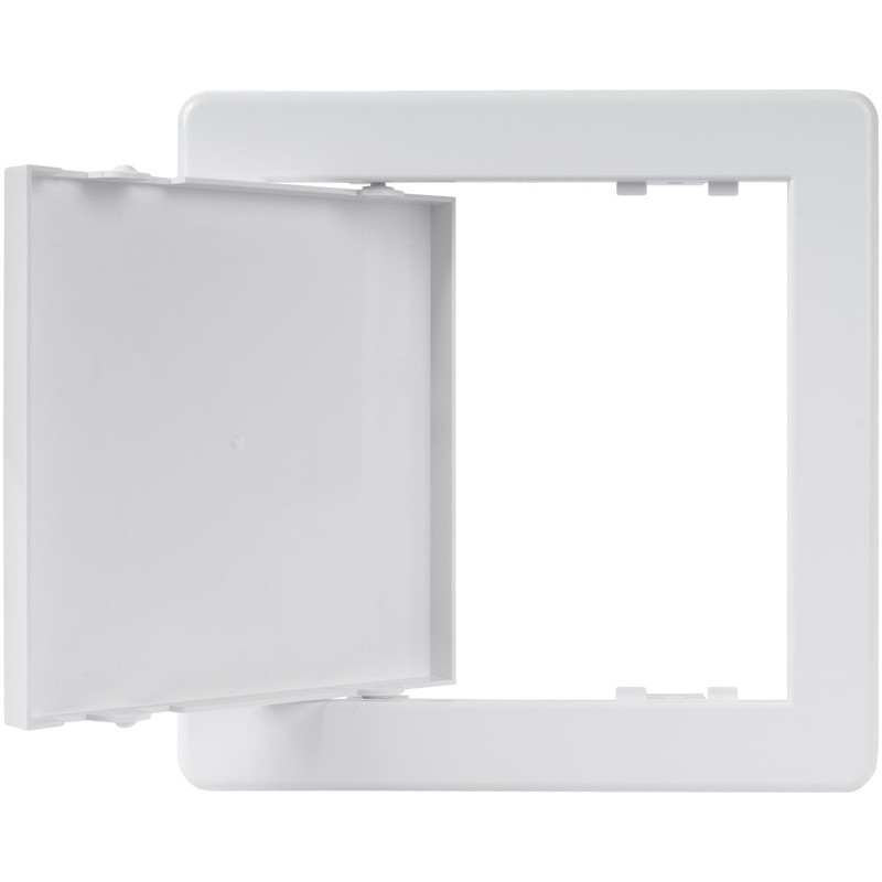 HVAC OV 6 x 6 Inch White Square ABS Plastic