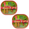CoComelon Toddler Feeding Bundle with Reversible Plate and 4 Textured