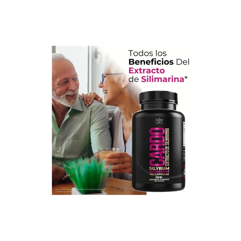 Libity | Cardo Mariano 100% Puro – Extracto de Silimarina