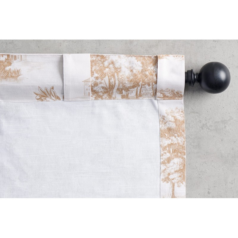 Maison d'Hermine Curtains for Living Room 100% Cotton 84 inch