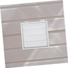 LIFKOME White Dryer Vent Cap Durable Plastic Exhaust Cover with