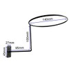 Veraing 6 Pieces Helmet Holder Wall Mount Helmet Storage Display