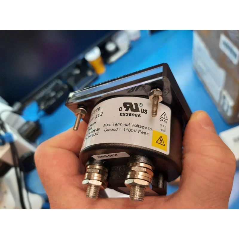 Grainger / Rish Vista Analog Panel Meter, AC 0-25 Amps