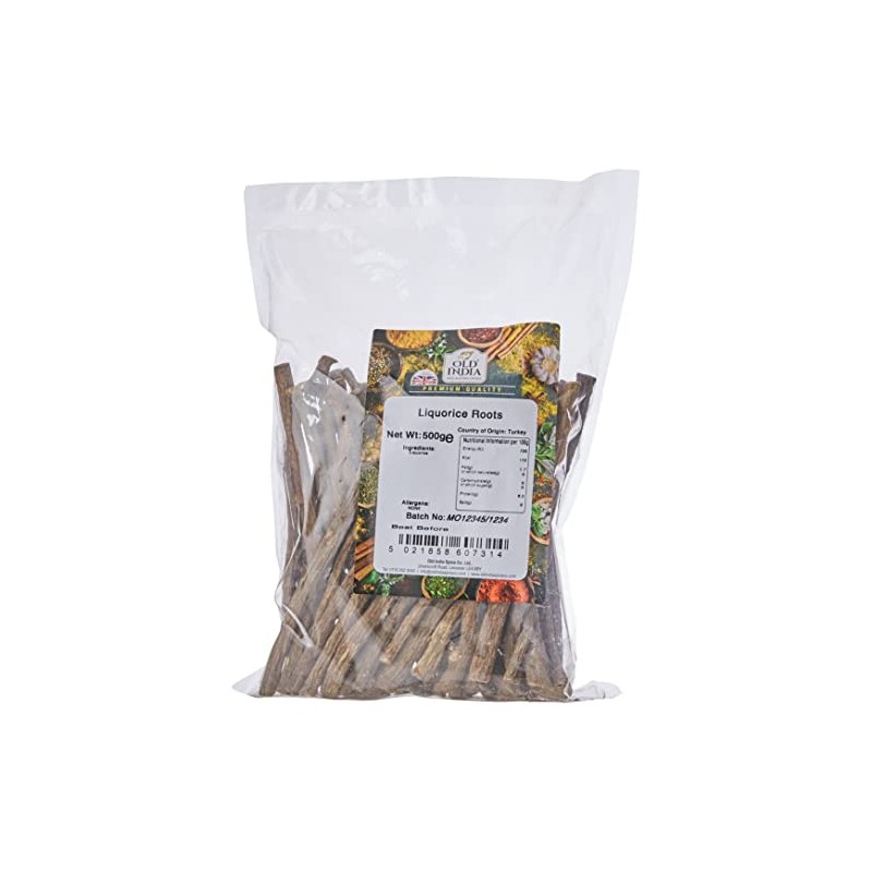 Old India Liquorice Roots 500g