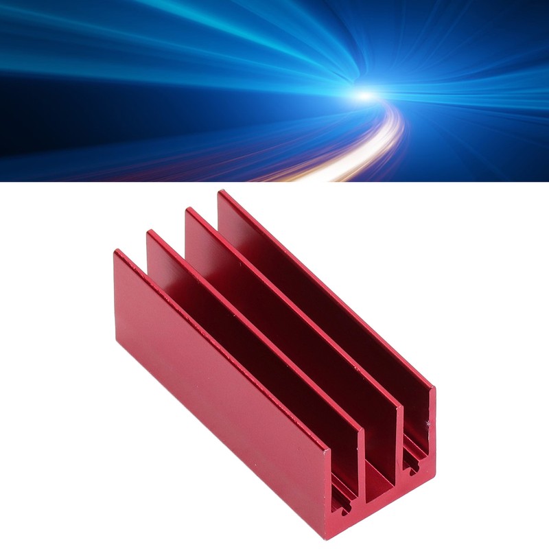 10Pcs Heat Sink 40x16x16mm Aluminium Thermal Cooler Cooling Radiator Set
