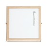 U Brands Magnetic Desktop Dry-Erase Easel Board, 12" x 12",