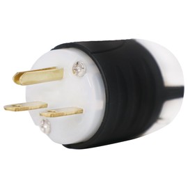 Pass and Seymour NEMA Straight Blade 6-15P Plug - Rated for 15 Amp, 250V Power Cord Plug - Iron Box Part # PS615P