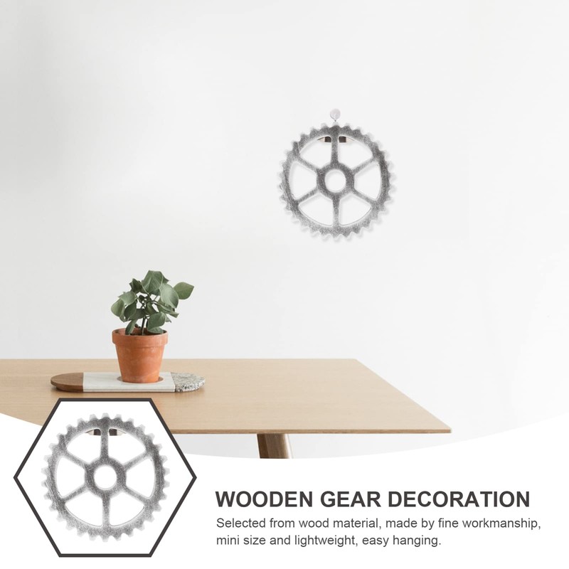 FOMIYES Retro Gear Wall Decor Industrial Decor Ornament for Bedroom