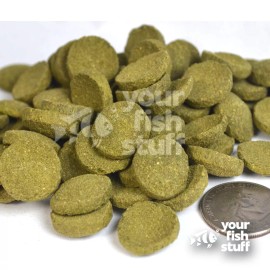 Your Fish Stuff Veggie Spirulina Wafers Algae Aquarium Bulk Fish Food 1/4LB to 5 LB(choose size) - one pound