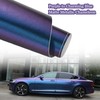 ATMOMO Purple to Charming Blue Matte Metallic Chameleon Car Vinyl