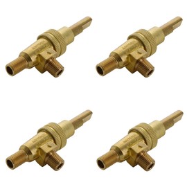 Endurance Pro 4 Pack Jade Range 4418500200 GAS BURNER Valve 1/8" Mpt X 3/8-27