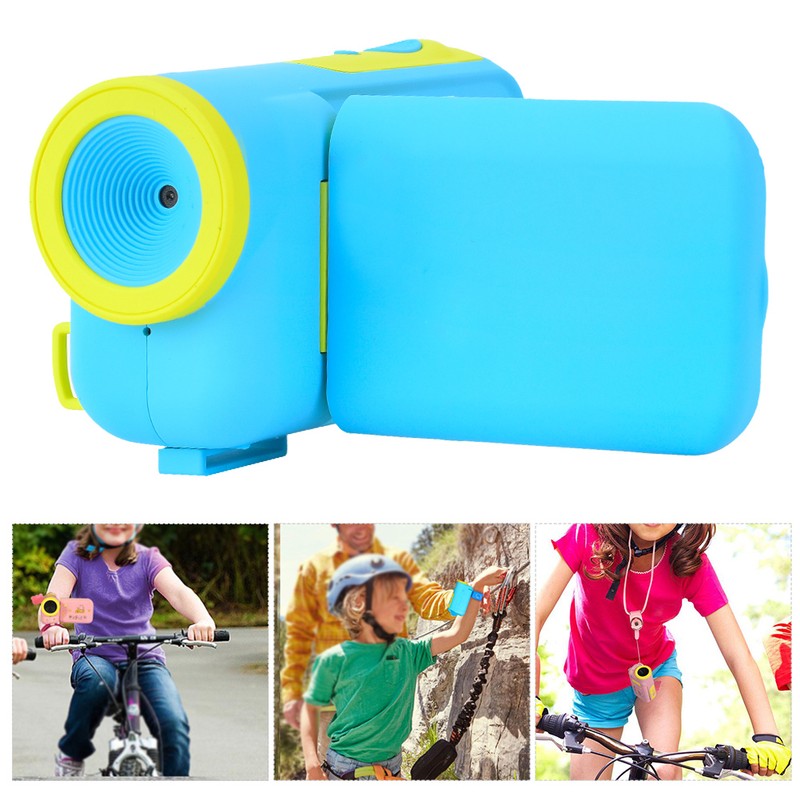 Mini Kids Camcorder Digital Video HD Camera with Cartoon Stickers