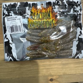 Reaction Innovations Smallie Beaver Soft Plastic Creature Bait 10 pack