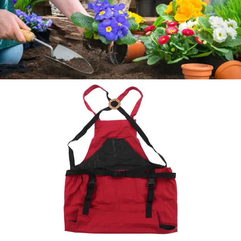 Vegetable Fruit Picking Apron Outdoor Planting Fruit Picking Bag Garden
